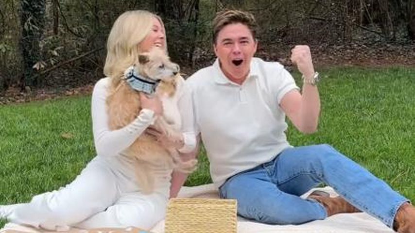 Katie Peterson und Jesse McCartney im März 2025