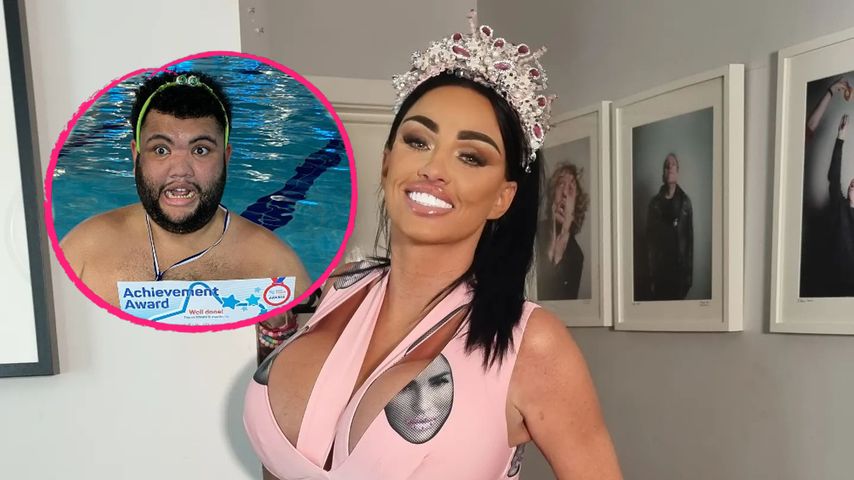 Schwimmurkunde: Katie Price ist stolz auf ihren Sohn Harvey!