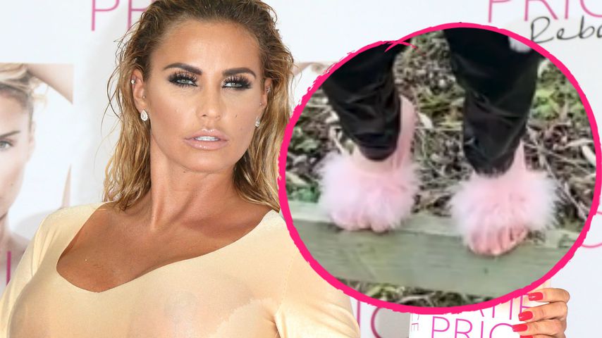 Ärger für Katie Price: Tochter (5) trägt im Winter Sandalen