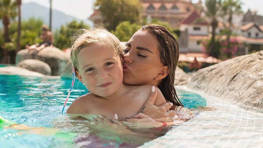 Katie Price mit ihrem Sohn Jett Riviera Hayler