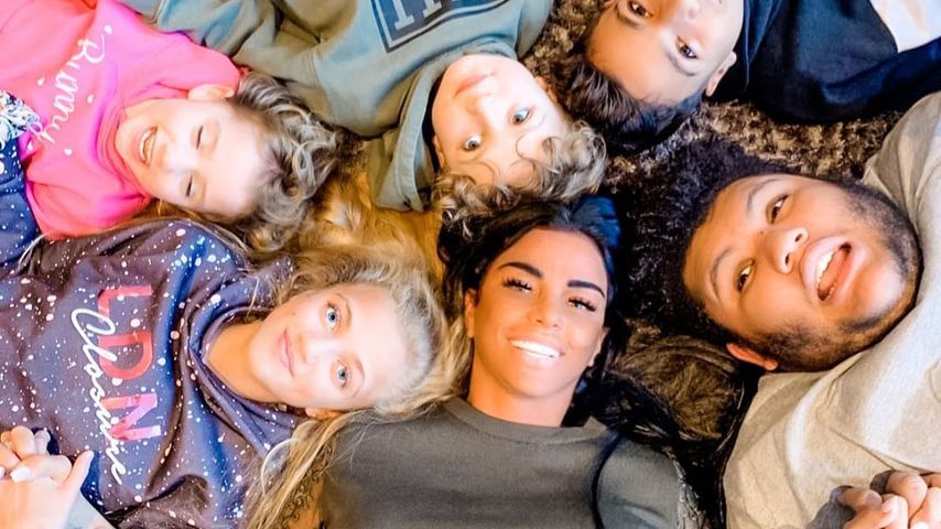 Katie Price mit ihren Kindern