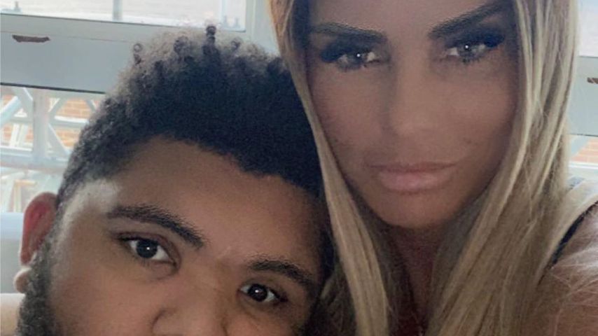 Katie Price mit Sohn Harvey, Juli 2020