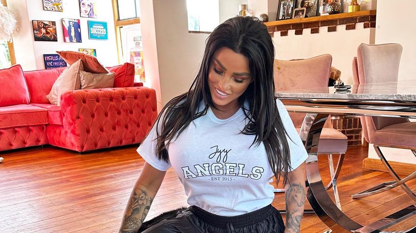 Katie Price mit ihrem Hund Blade