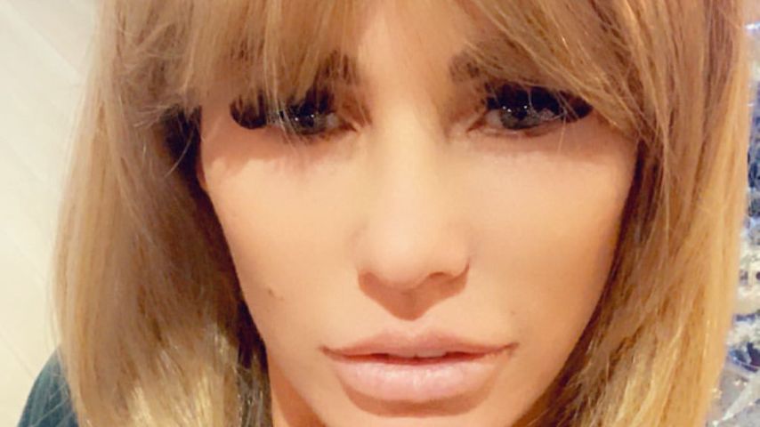 Katie Price mit Pony-Look im November 2019