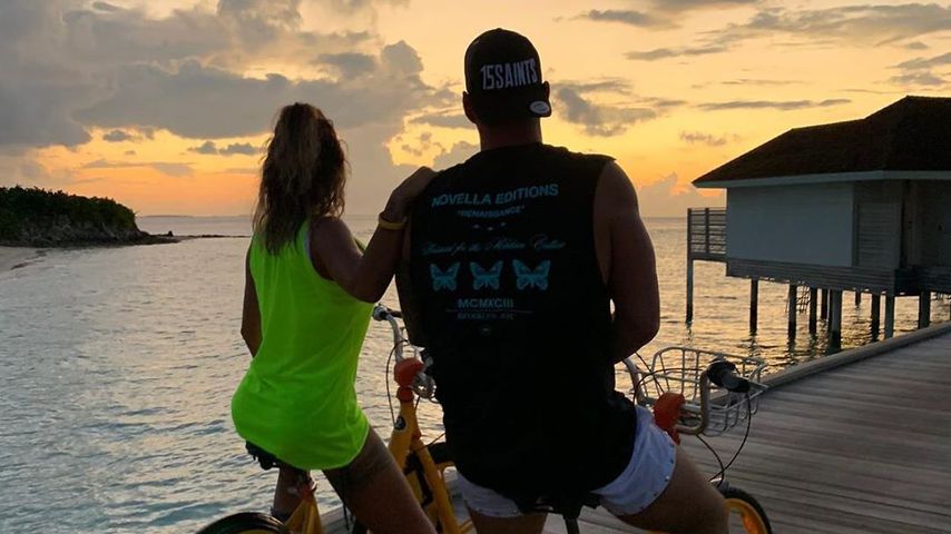 Katie Price und Carl Woods auf den Malediven