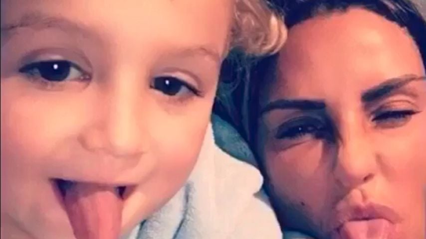 Katie Price und ihr Sohn Jett