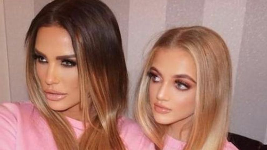 Rosa Partnerlook: Katie Price und Tochter Princess auf Event