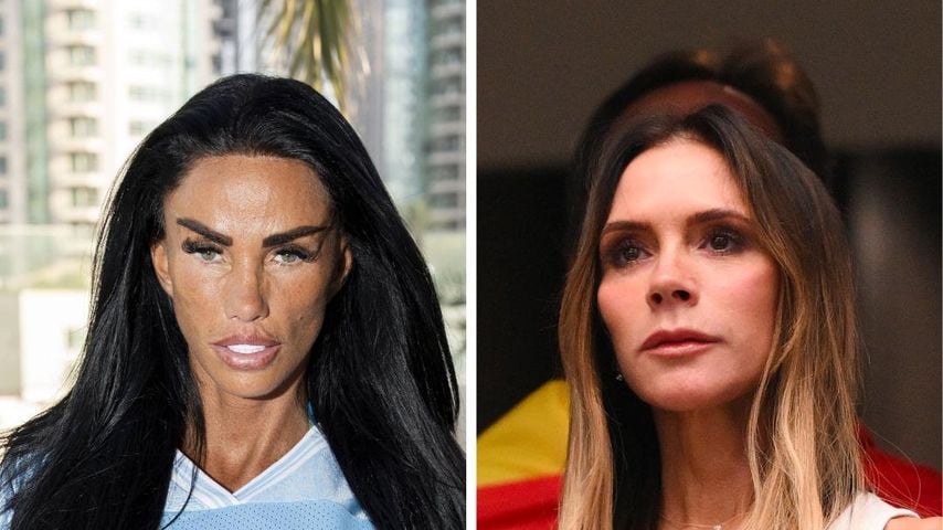 Katie Price stellt Zoff-Gerüchte mit Victoria Beckham klar