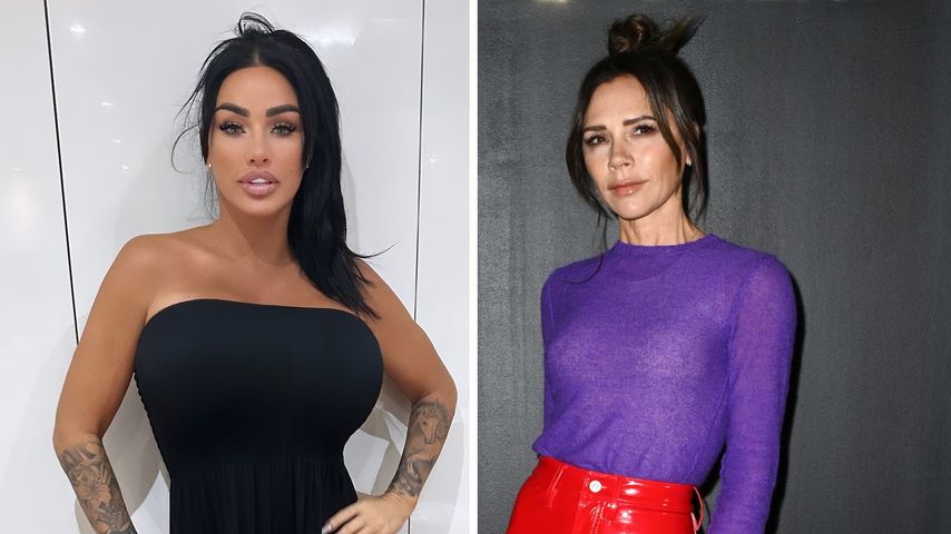 Langer Streit: Katie Price stichelt gegen Victoria Beckham