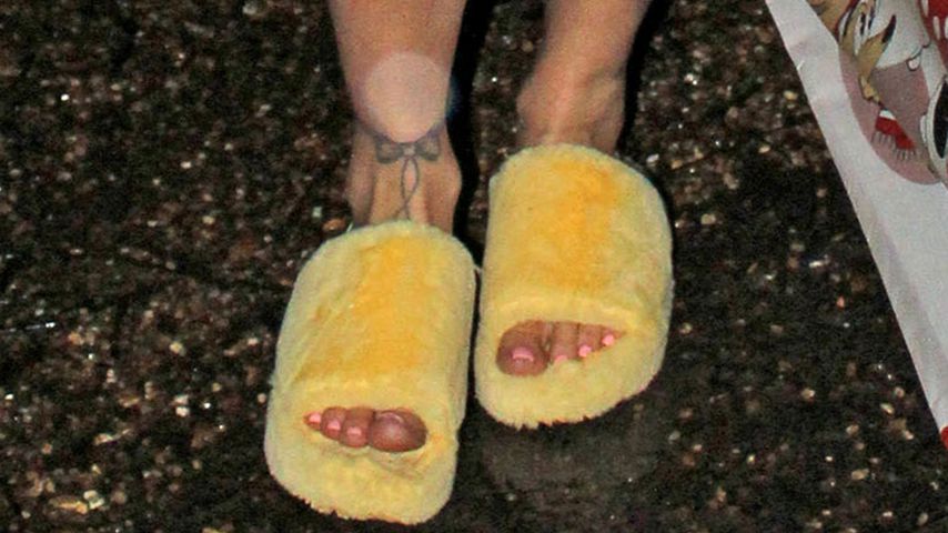 Katie Prices Schlappen