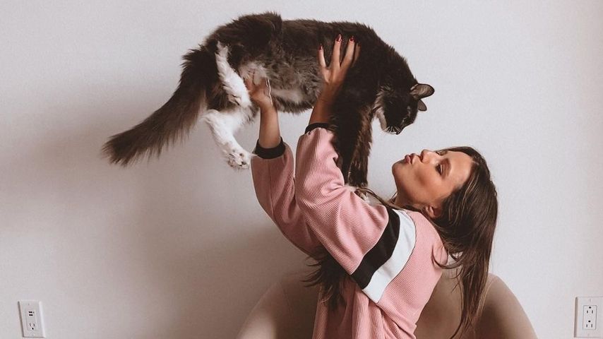 Katie Thurston und ihr Kater Tommy