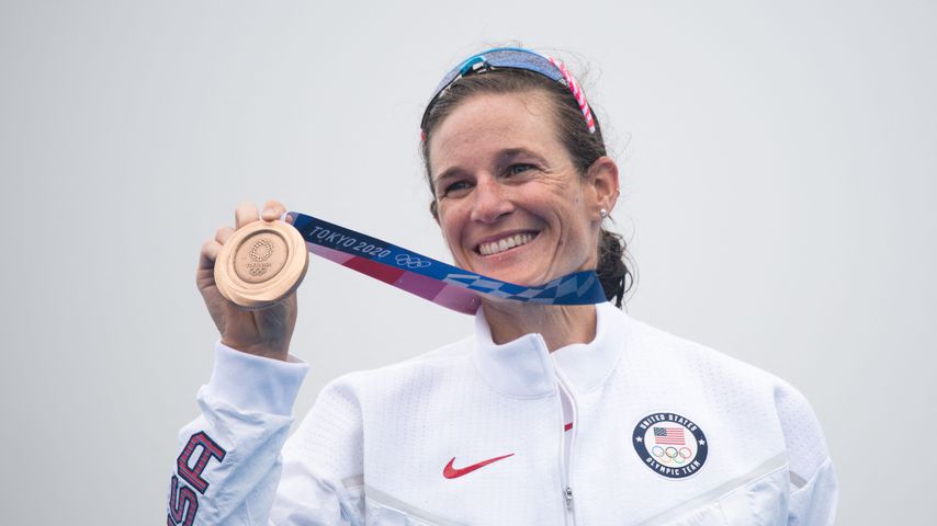 US-Olympionikin sah bei Wettkampf ihren verstorbenen Vater