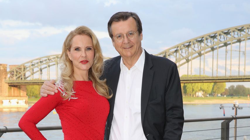 Katja Burkard und Hans Mahr an Katjas 50. Geburtstag in Köln