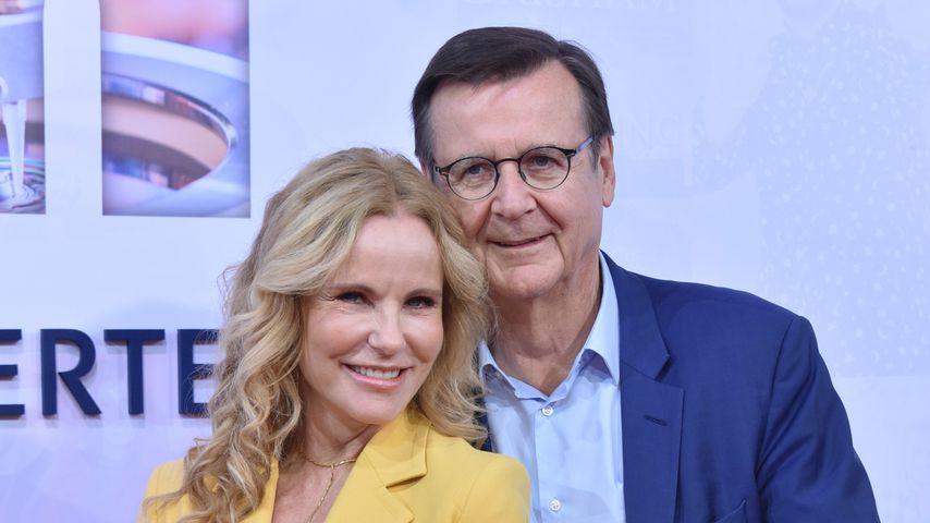 Katja Burkard und Hans Mahr auf der Bertelsmann Party 2019