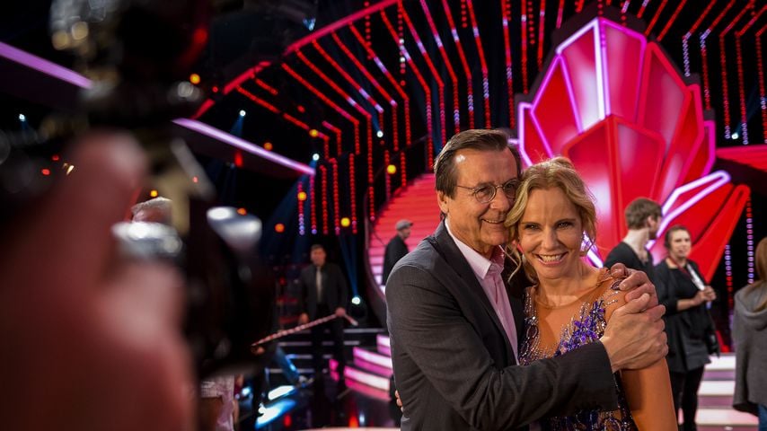 Katja Burkard ihr Partner Hans Mahr