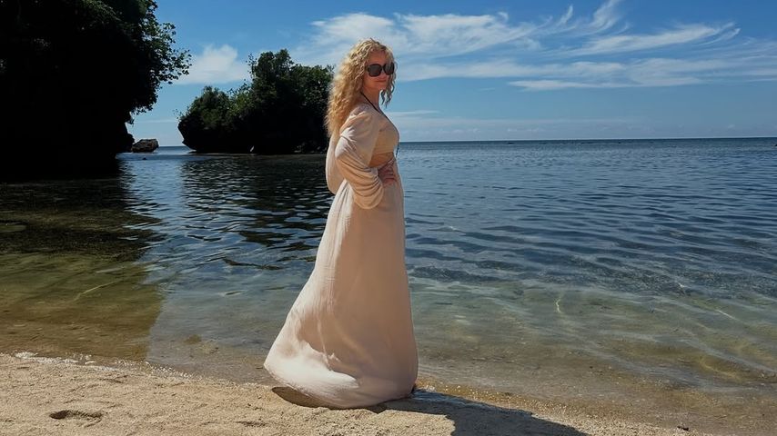 Katja Burkhard im Urlaub, 2024