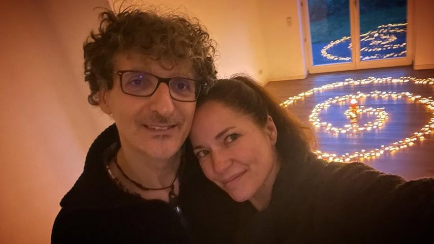 Schauspielerin Katja Frenzel mit ihrem Partner Patrick Caputo
