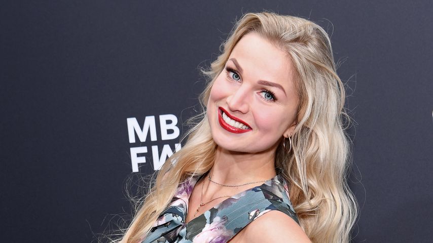 Profi-Tänzerin Katja Kalugina bei der Berliner Fashion Week