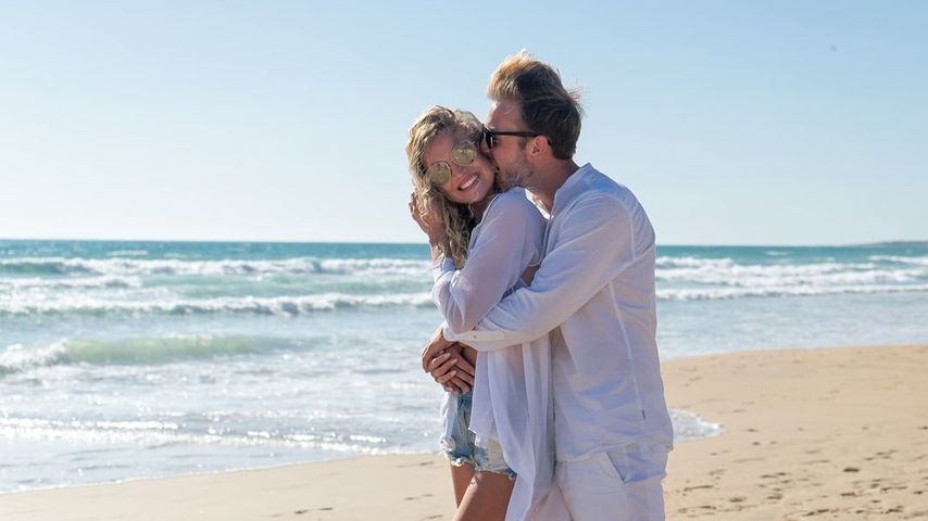 Katja Kalugina und ihr Freund Jonas Graf