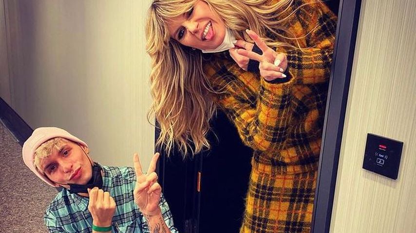 Bei GNTM: So war Wiedersehen von Heidi Klum und Katy Bähm