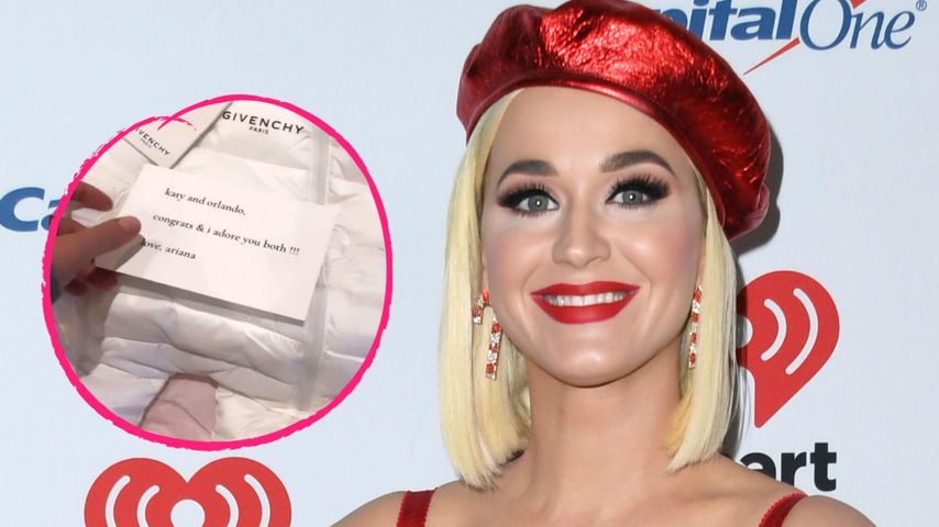 Süß! Ariana Grande schenkt Katy Perrys Tochter Schneeanzug