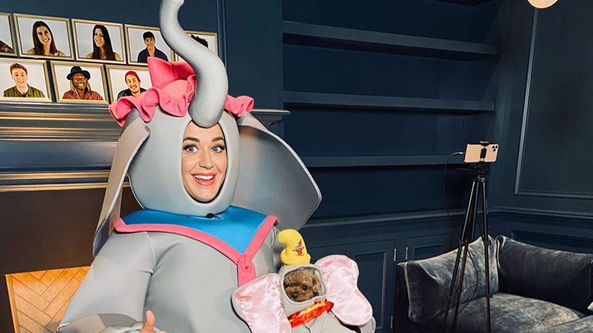 Katy Perry im Dumbo-Kostüm, Mai 2020