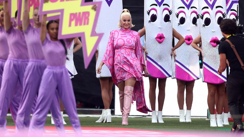 Katy Perry beim Cricket World Cup Finale 2020 in Australien