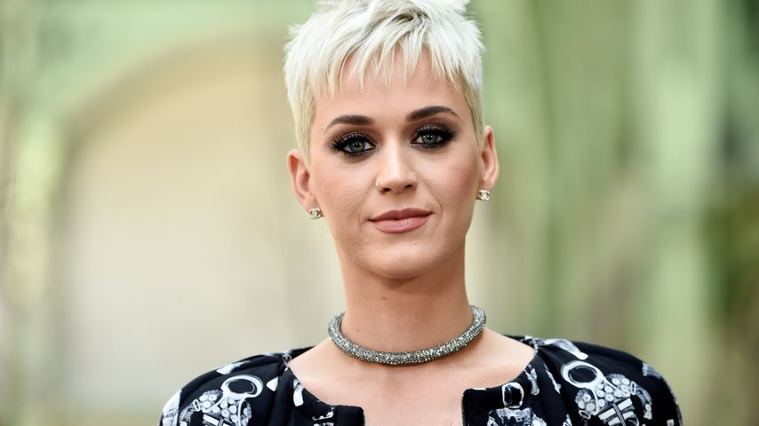 Katy Perry auf der Fashion Week in Paris im Juli 2017