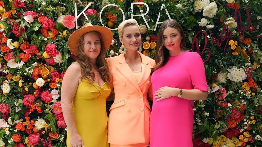 Katy Perry und Miranda Kerr mit einer Freundin bei einem Event