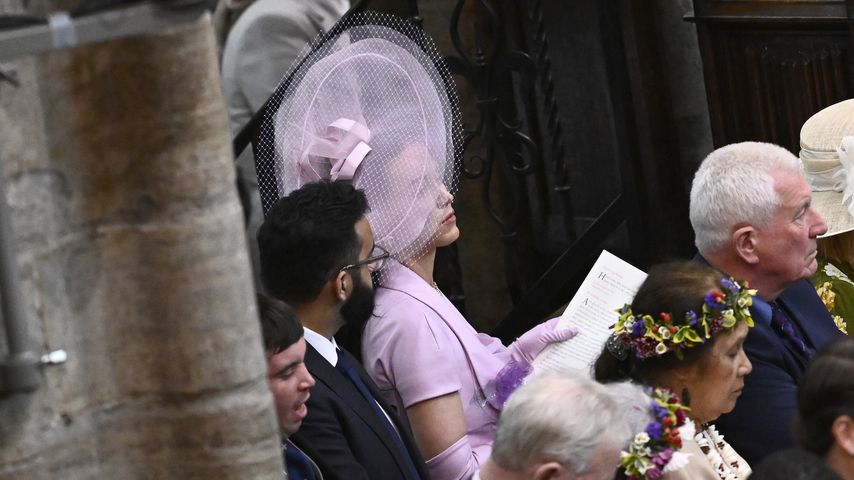 Katy Perry während der Krönung von König Charles III.