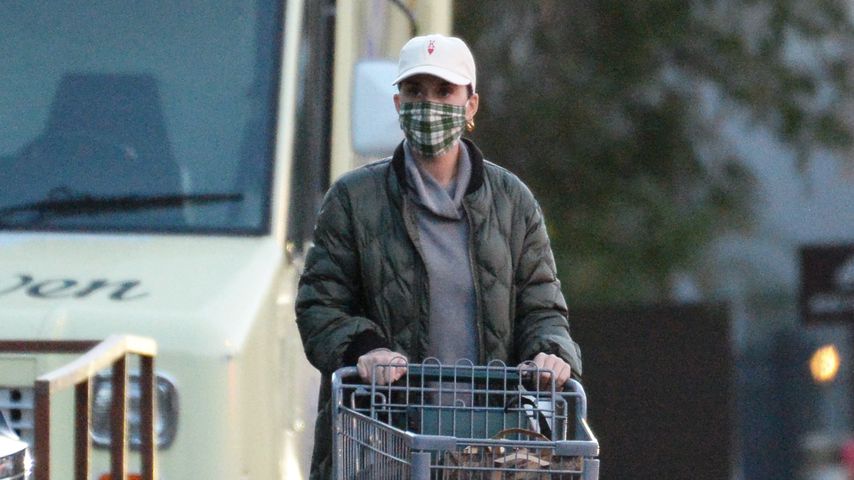 Schlappen und Jogger: So cool geht Mama Katy Perry einkaufen