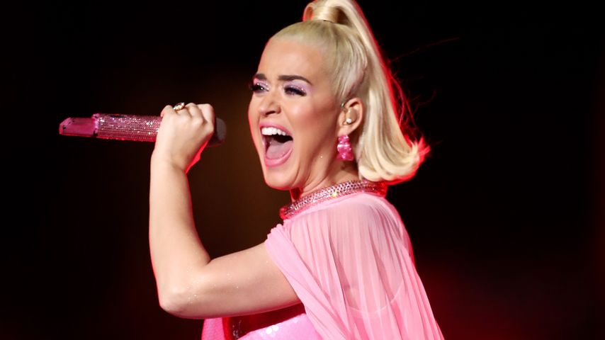 Katy Perry beim Frauen Cricket World Cup Finale in Melbourne im März 2020