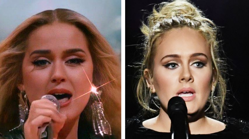 Doppeltes Lottchen: Hier sieht Katy Perry aus wie Adele