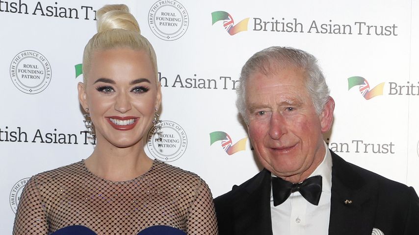 Katy Perry und König Charles im Februar 2020
