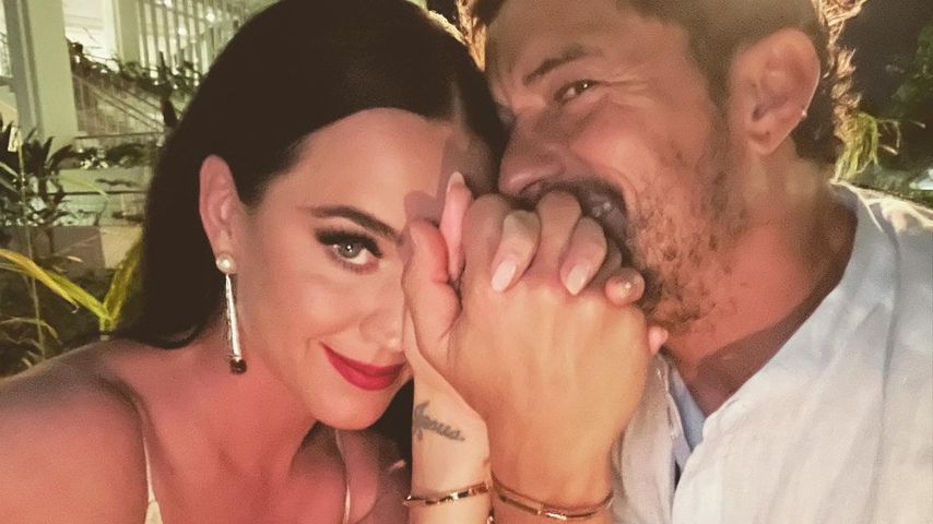 Katy Perry und Orlando Bloom knutschen bei Wimbledon-Spiel