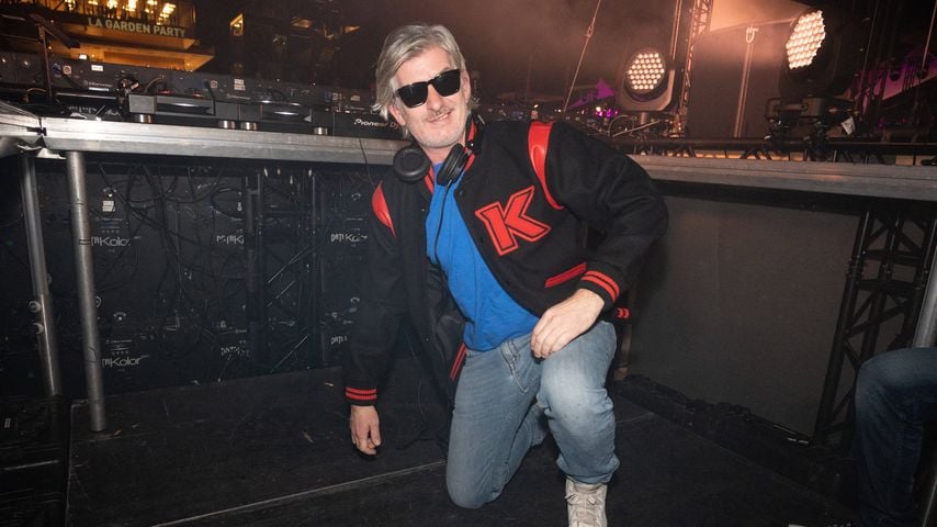 Kavinsky bei der Garden Party im Hippodrome de Longchamp nahe Paris, 14. Juli 2021