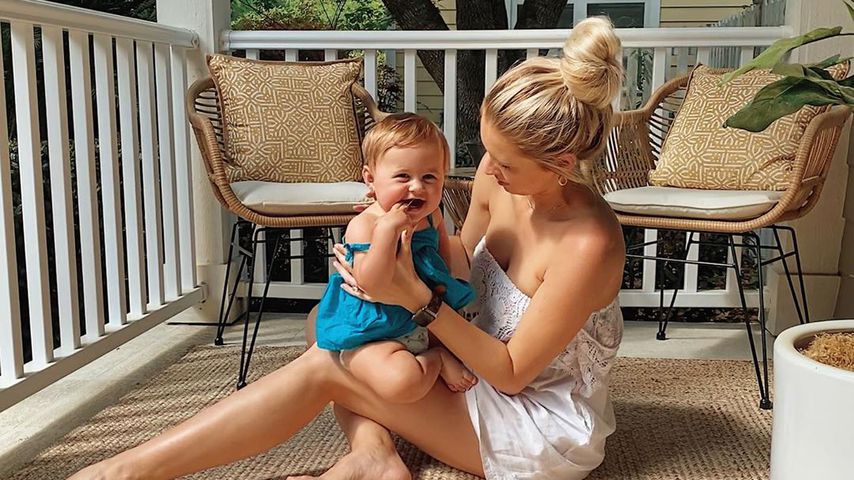 Kayla Rae Reid und ihre Tochter Liv Rae im Jahr 2020