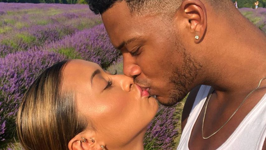 Kaz Crossley und Theo Campbell, britische Reality-TV-Stars
