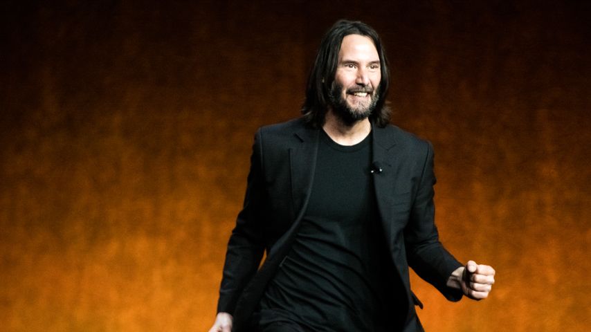 Keanu Reeves bei der Präsentation von "John Wick: Kapitel 4"