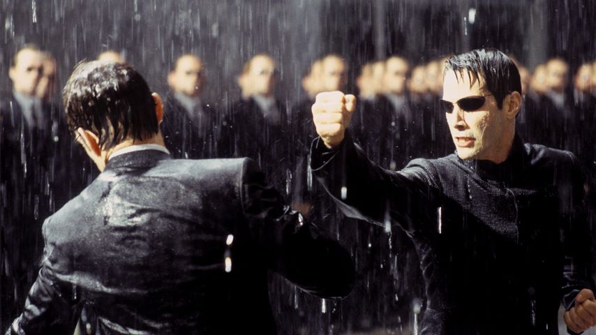 Keanu Reeves in "Matrix Revolutions"
