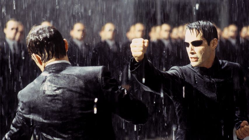 Keanu Reeves in "Matrix Revolutions"