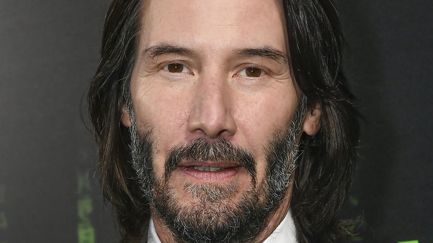 Keanu Reeves bei der Premiere von "Matrix Resurrections", 2021