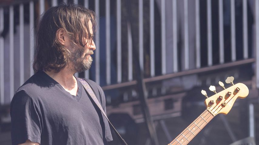 Keanu Reeves auf dem BottleRock Musik Festival 2023