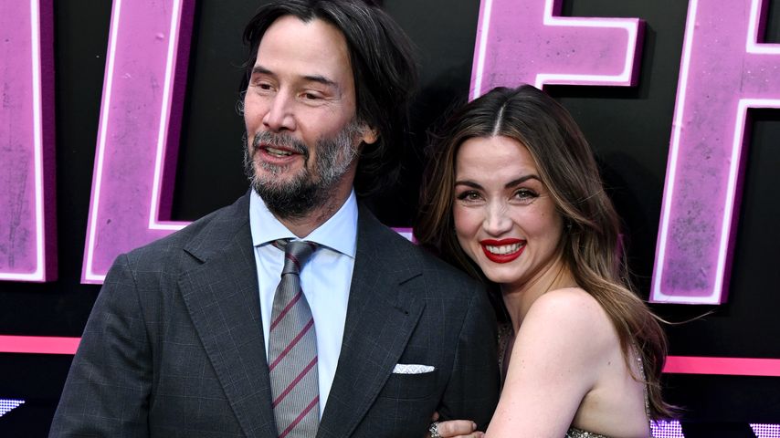 Keanu Reeves und Ana de Armas bei der "Ballerina"-Premiere in London, Mai 2025