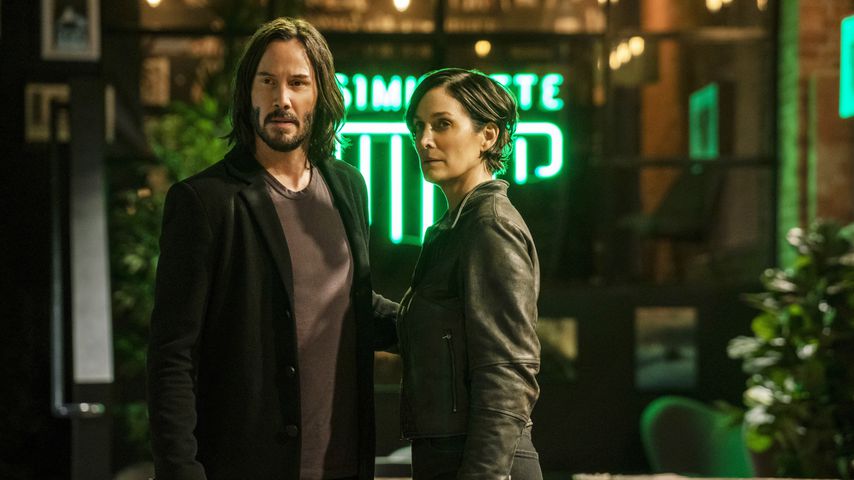 Keanu Reeves und Carrie-Anne Moss in "Matrix Resurrections"