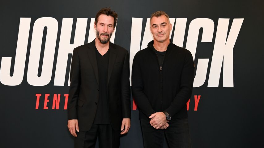Keanu Reeves und Chad Stahelski, November 2024
