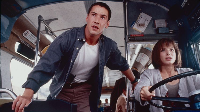 Keanu Reeves und Sandra Bullock in "Speed", 1994