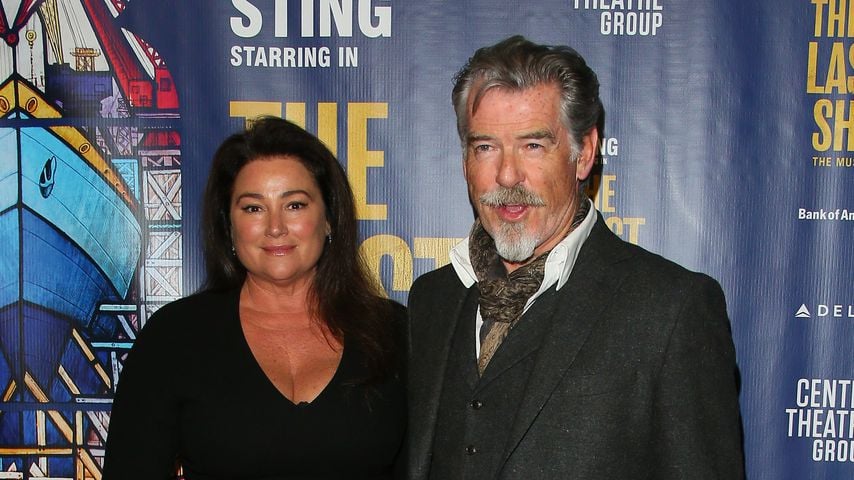Keely Shaye Smith und Pierce Brosnan im Januar 2020 in Los Angeles