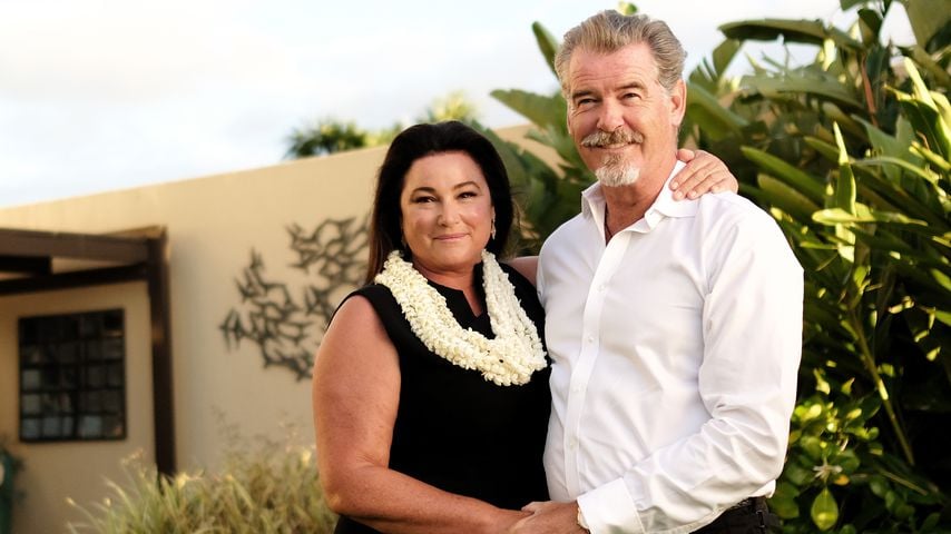 Keely Shaye Smith und Pierce Brosnan beim Maui Film Festival 2017
