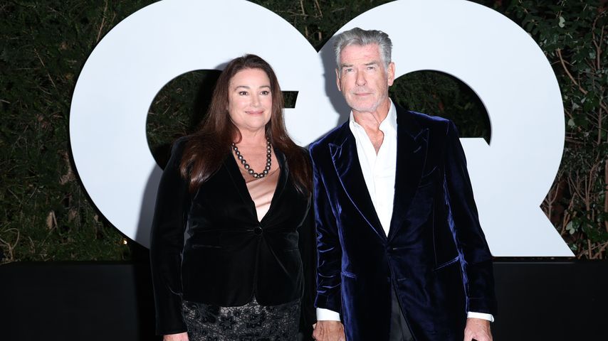 Keely Shaye Smith und Pierce Brosnan im November 2022